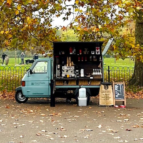 macchiato coffee van